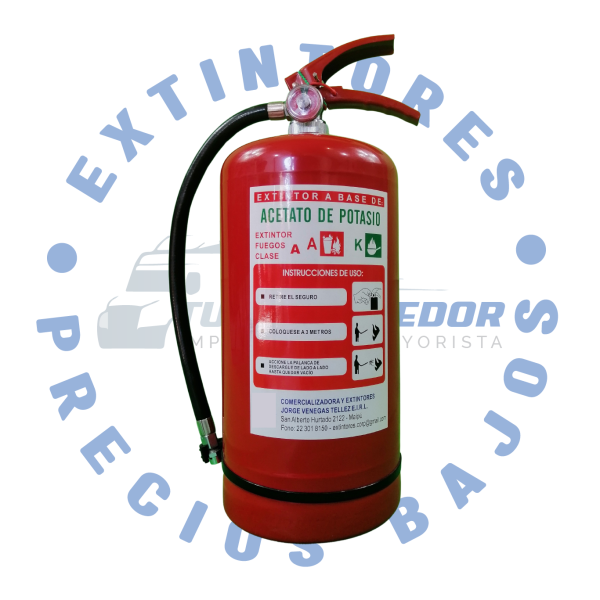extintor clase k 6 litros