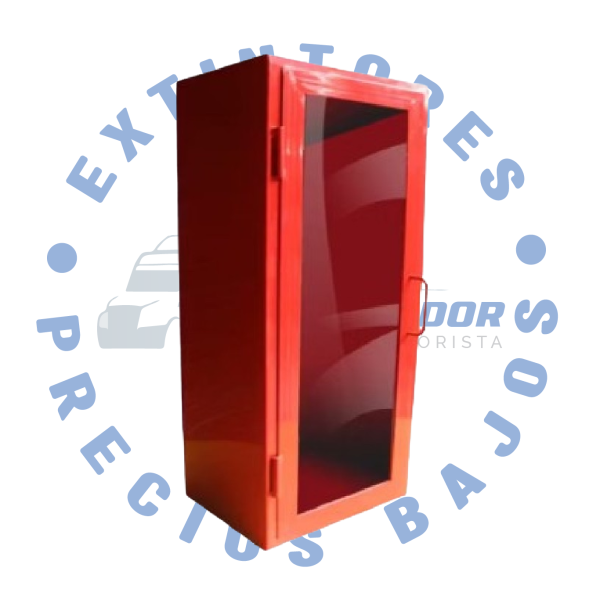 gabinete extintor puerta de vidrio
