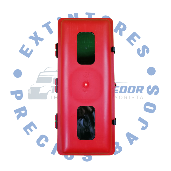 gabinete extintor pvc 6 kg