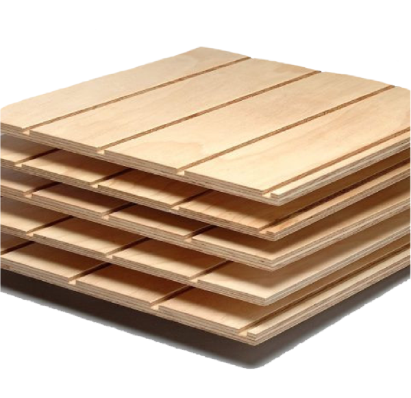 plancha terciado ranurado 12mm