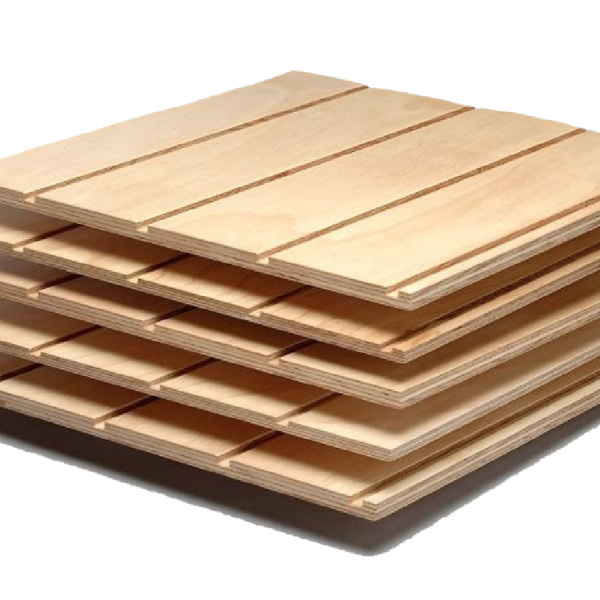 plancha terciado ranurado 9mm